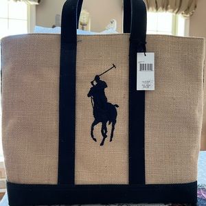NWT Polo Ralph Lauren Tote Bag